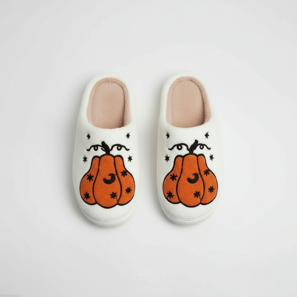 Chaussons Citrouille pour Femme