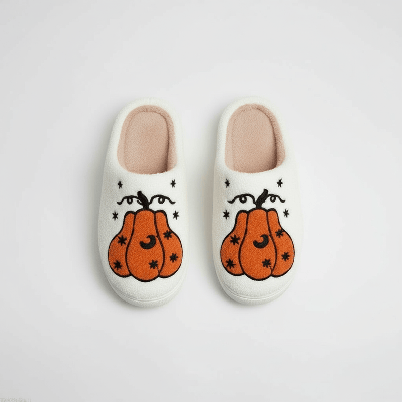 Chaussons Citrouille pour Femme