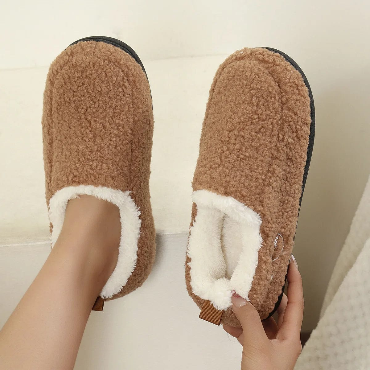 Chaussons Confort Chaud pour Femme