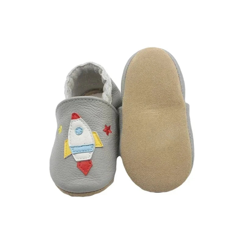 Chaussons Cuir Bébé Garçon
