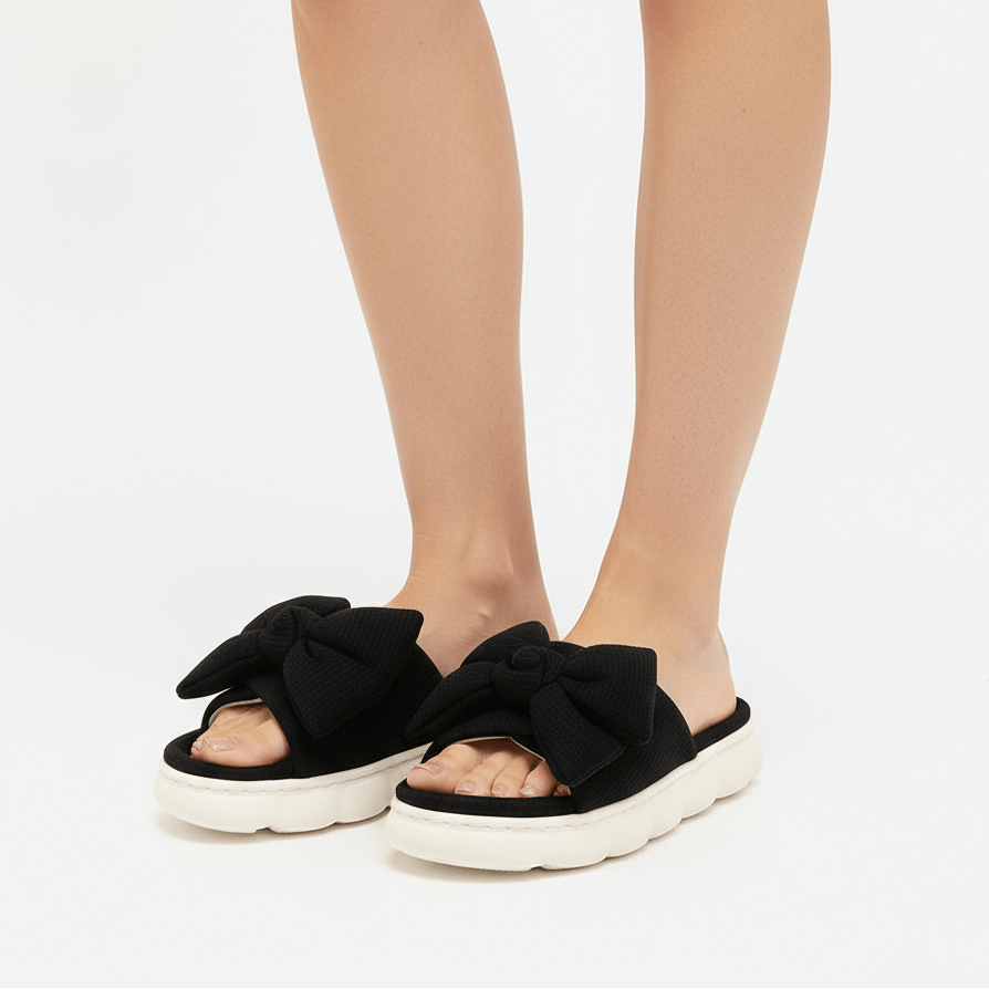 Chaussons d'été à enfiler pour femme