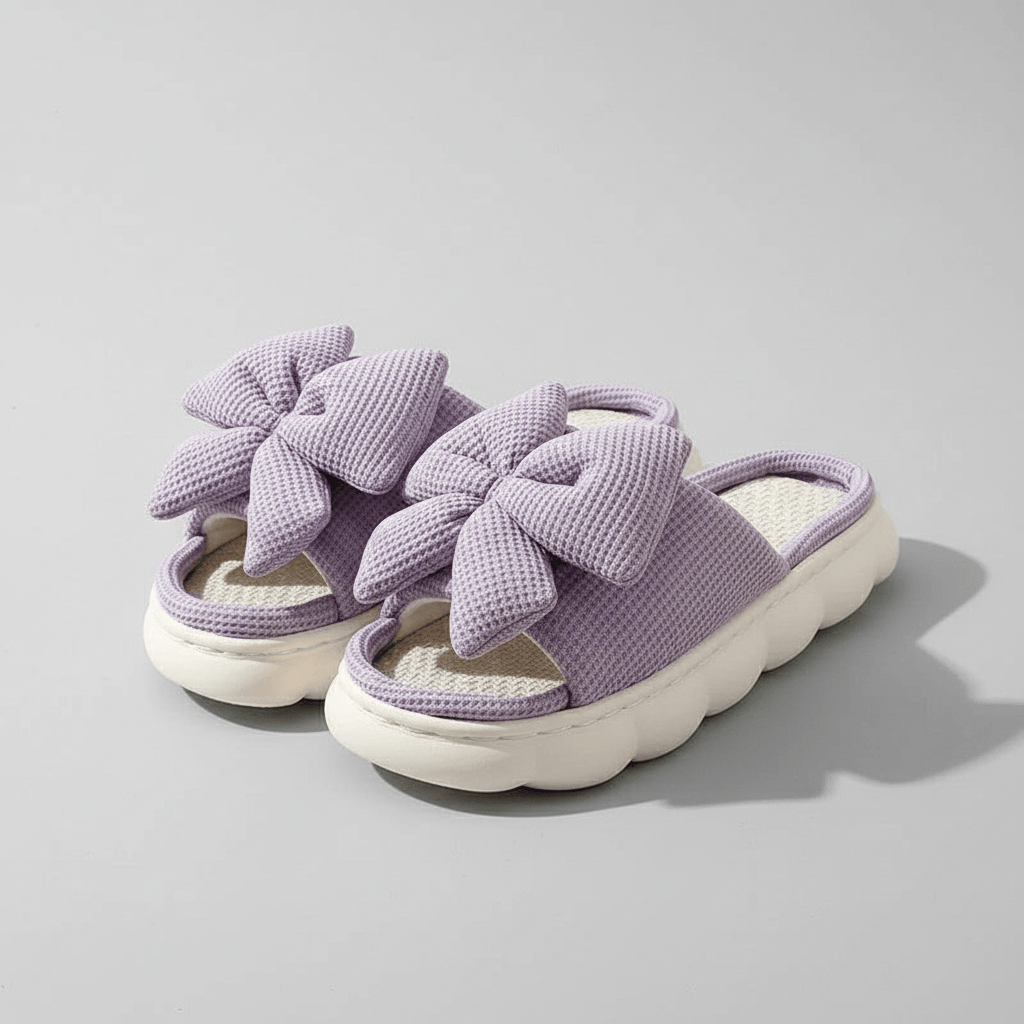 Chaussons d'été à enfiler pour femme