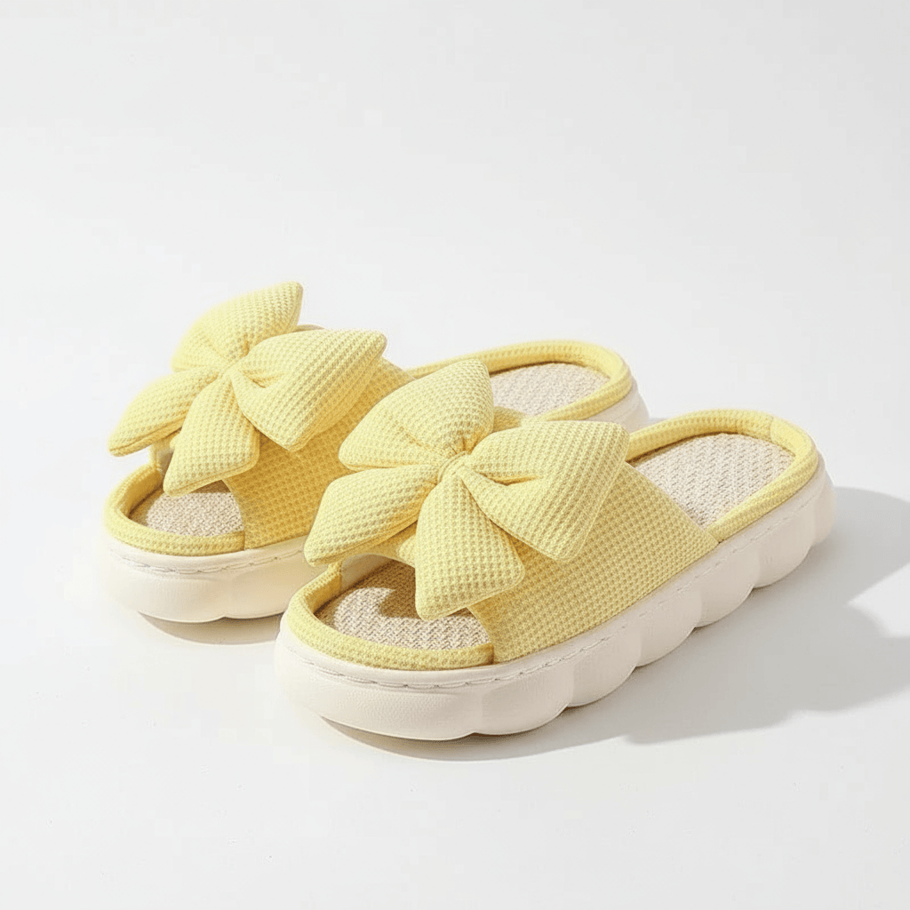 Chaussons d'été à enfiler pour femme