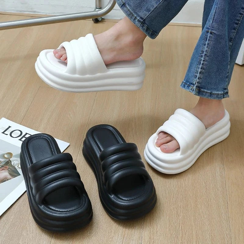 Chaussons d'Été à Talon pour Femme