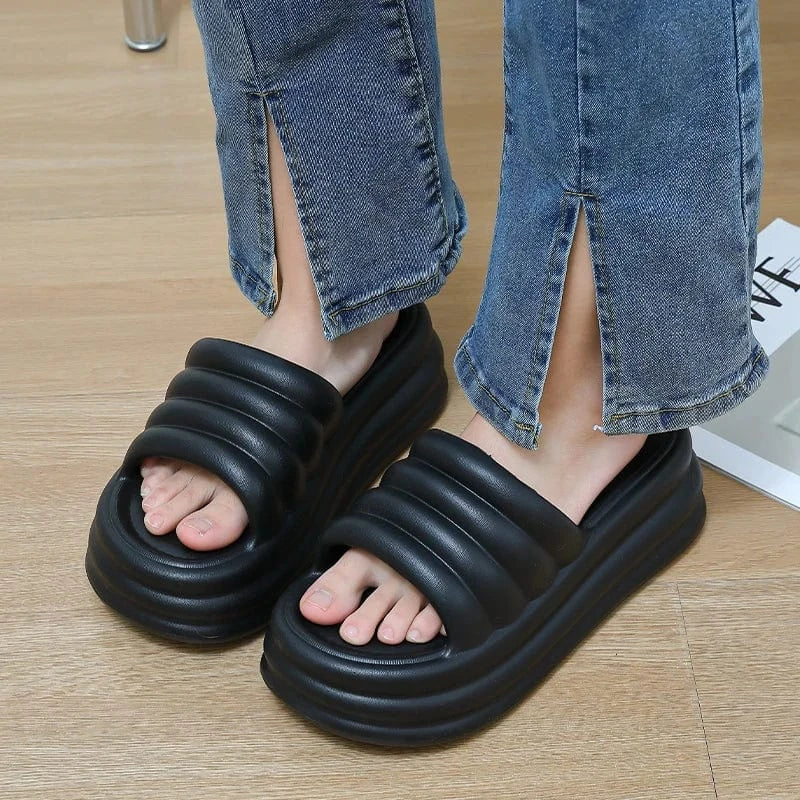 Chaussons d'Été à Talon pour Femme