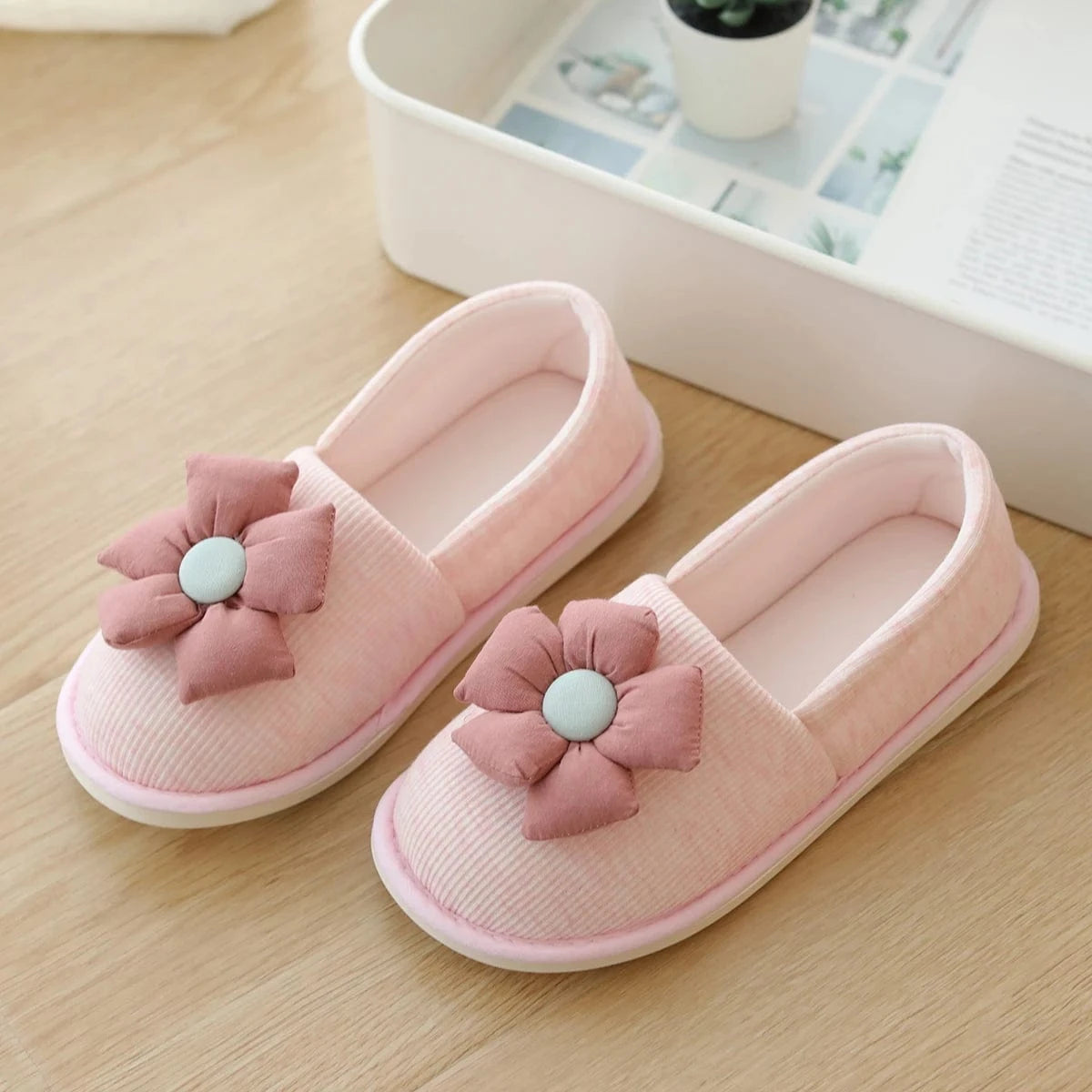 Chaussons d'Été Fermés pour Femme