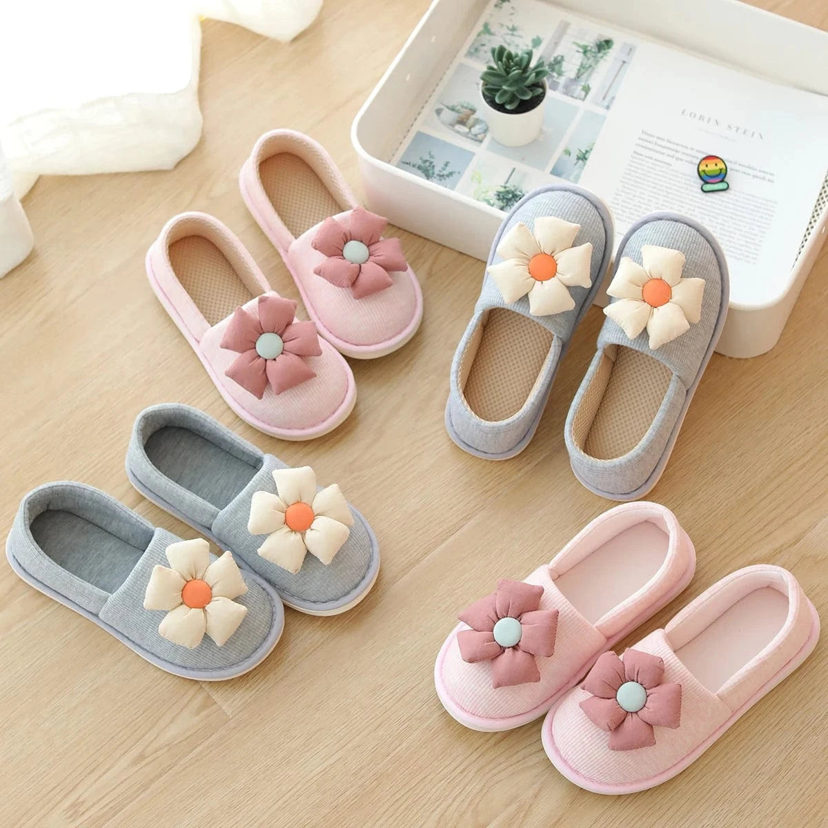 Chaussons d'Été Fermés pour Femme