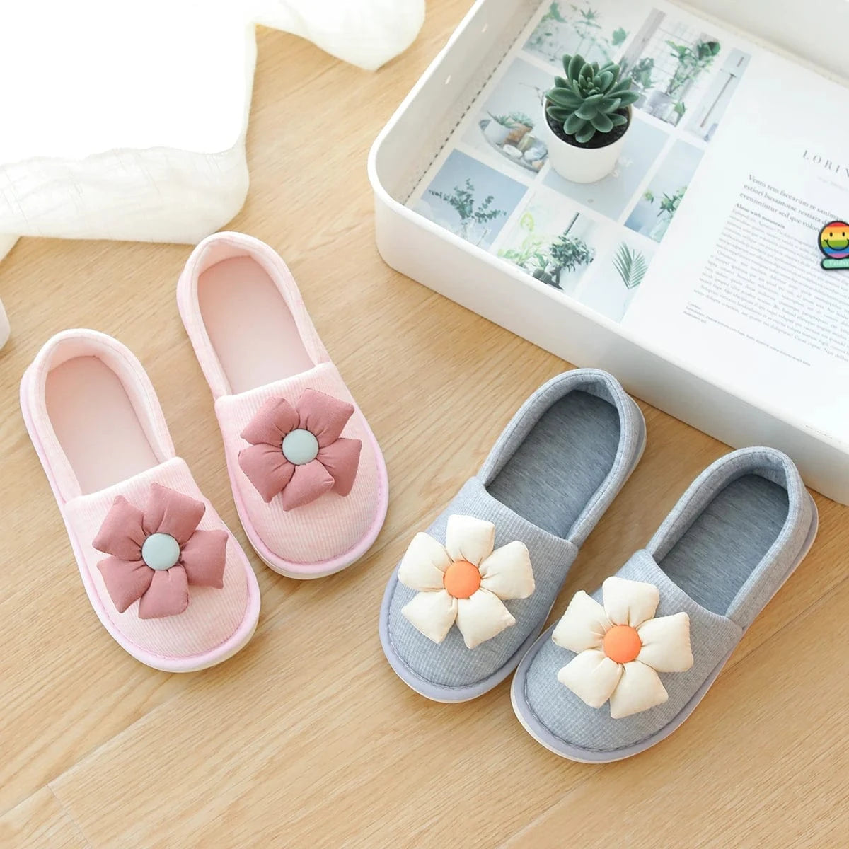 Chaussons d'Été Fermés pour Femme