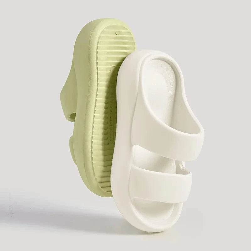 Chaussons d'Été avec Brides pour Femme