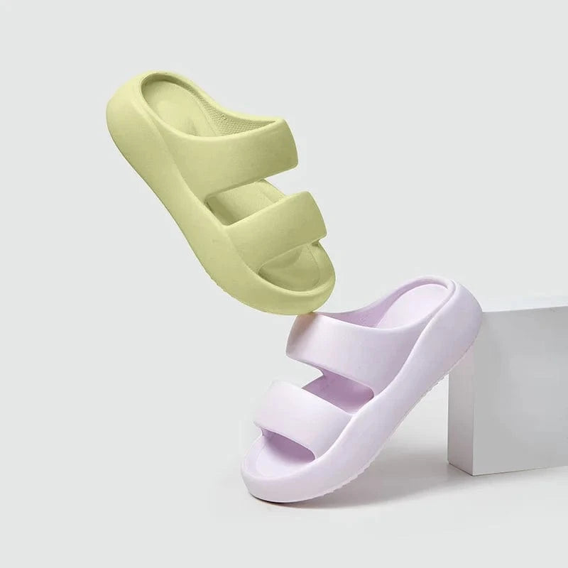 Chaussons d'Été avec Brides pour Femme