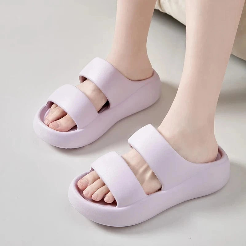 Chaussons d'Été avec Brides pour Femme