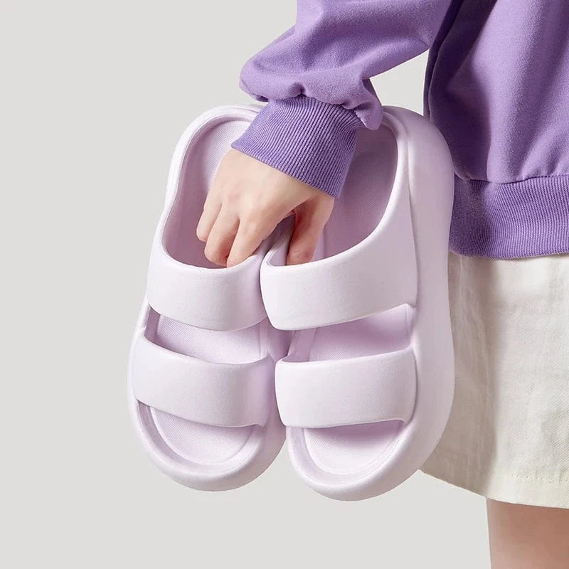 Chaussons d'Été avec Brides pour Femme