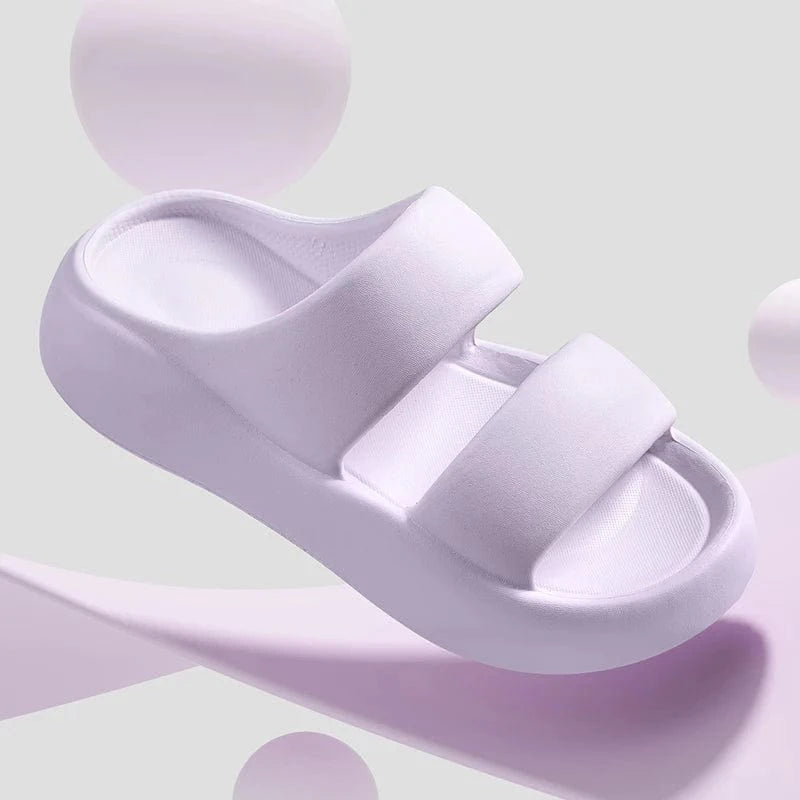 Chaussons d'Été avec Brides pour Femme