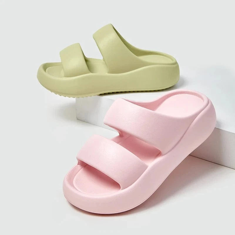 Chaussons d'Été avec Brides pour Femme