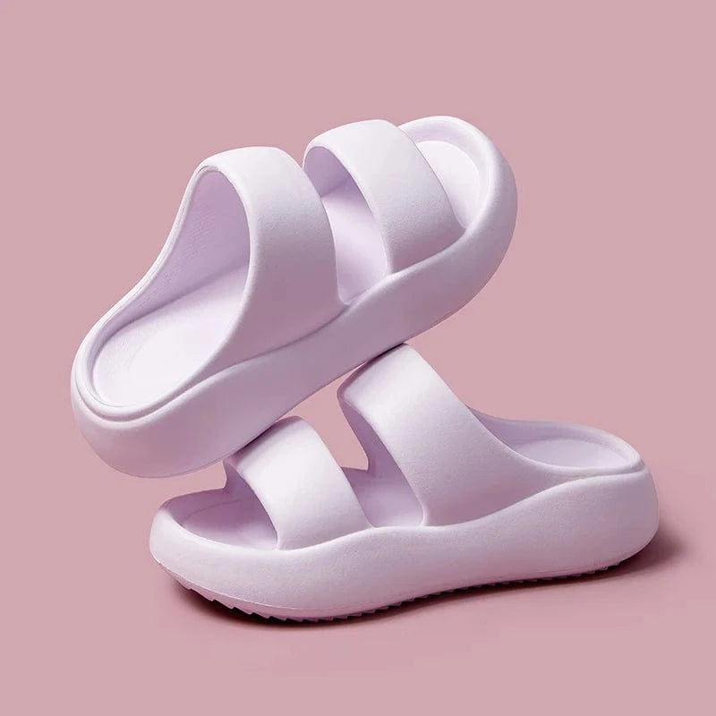 Chaussons d'Été avec Brides pour Femme Lila / 35-36