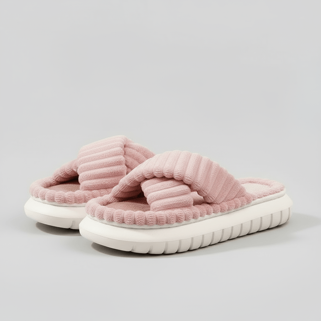 Chaussons d'Été pour Femme Rose / 35-36