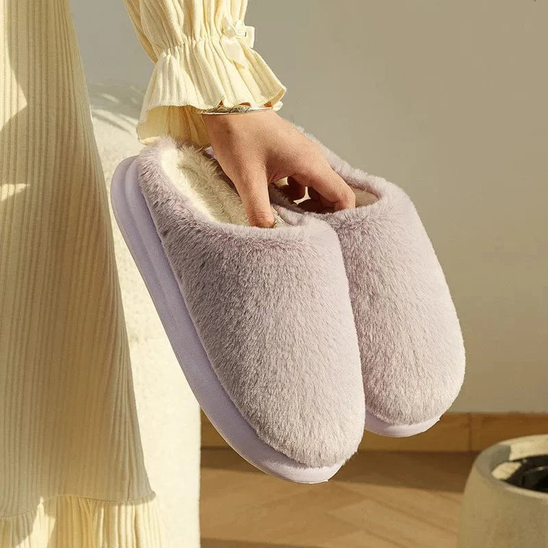 Chaussons d'Hiver Chauds pour Femme