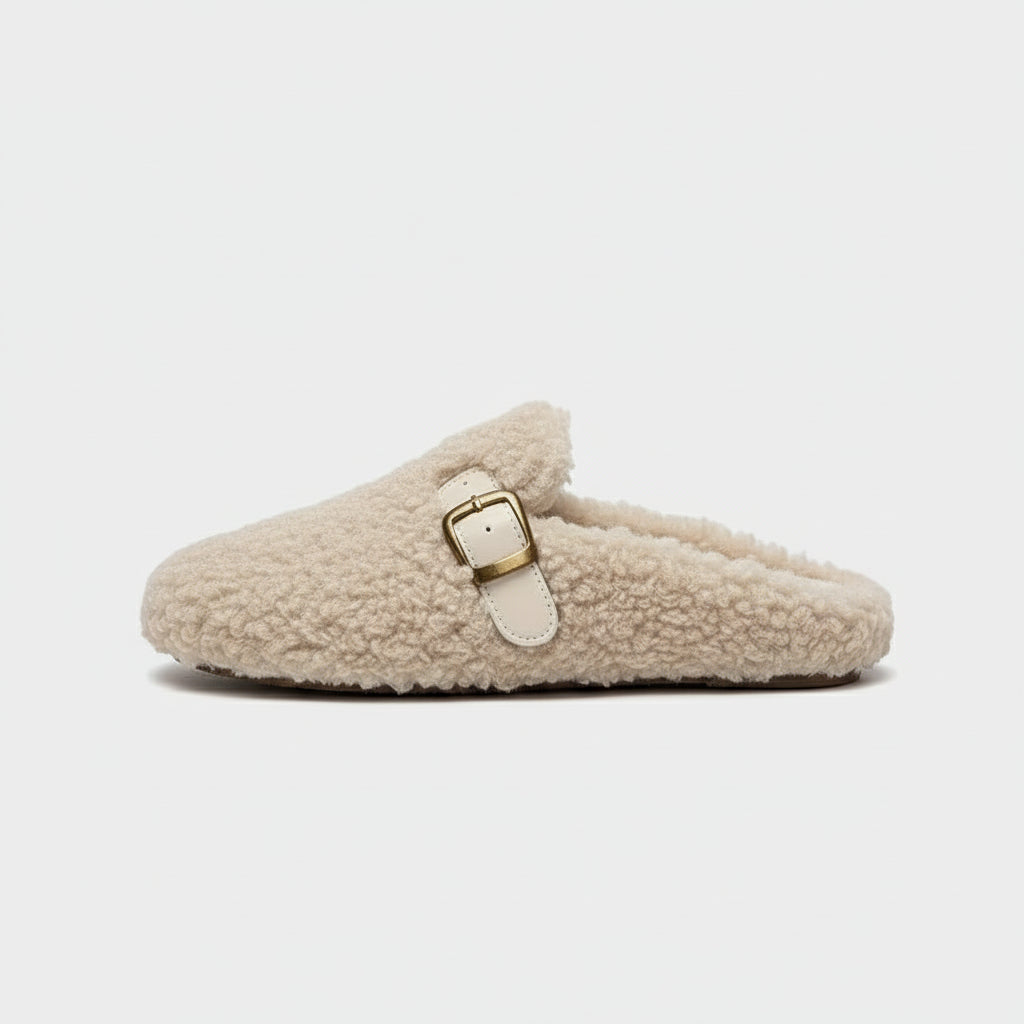 Chaussons d'Hiver en Laine pour Femme