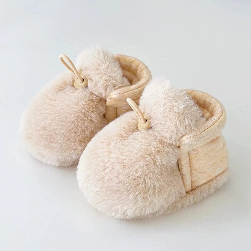 Chaussons d'Hiver pour Bébé Beige / 0-6 mois