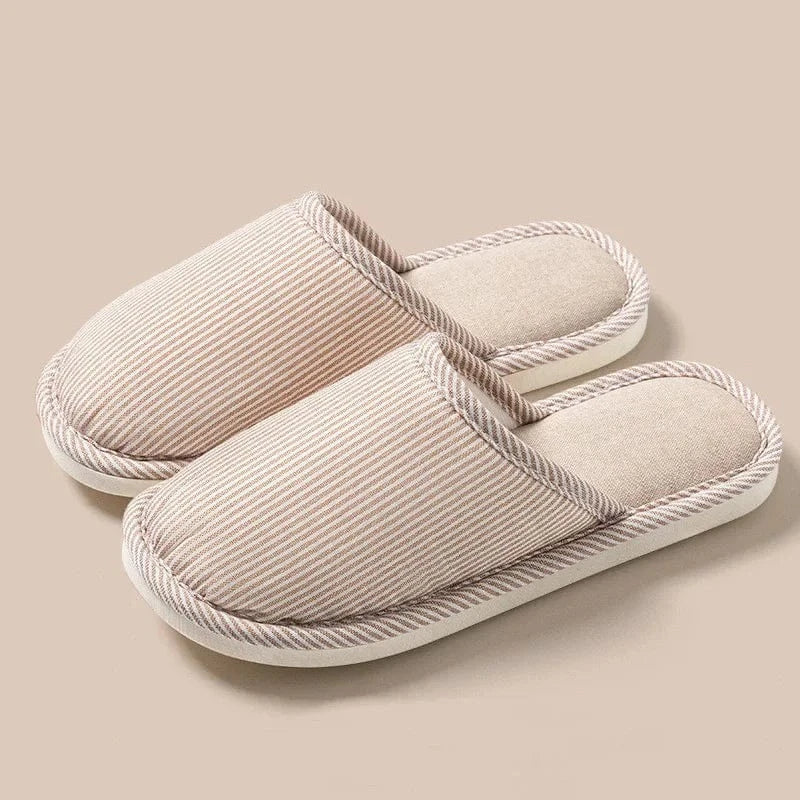 Chaussons d’Intérieur pour Femme Beige / 35-36