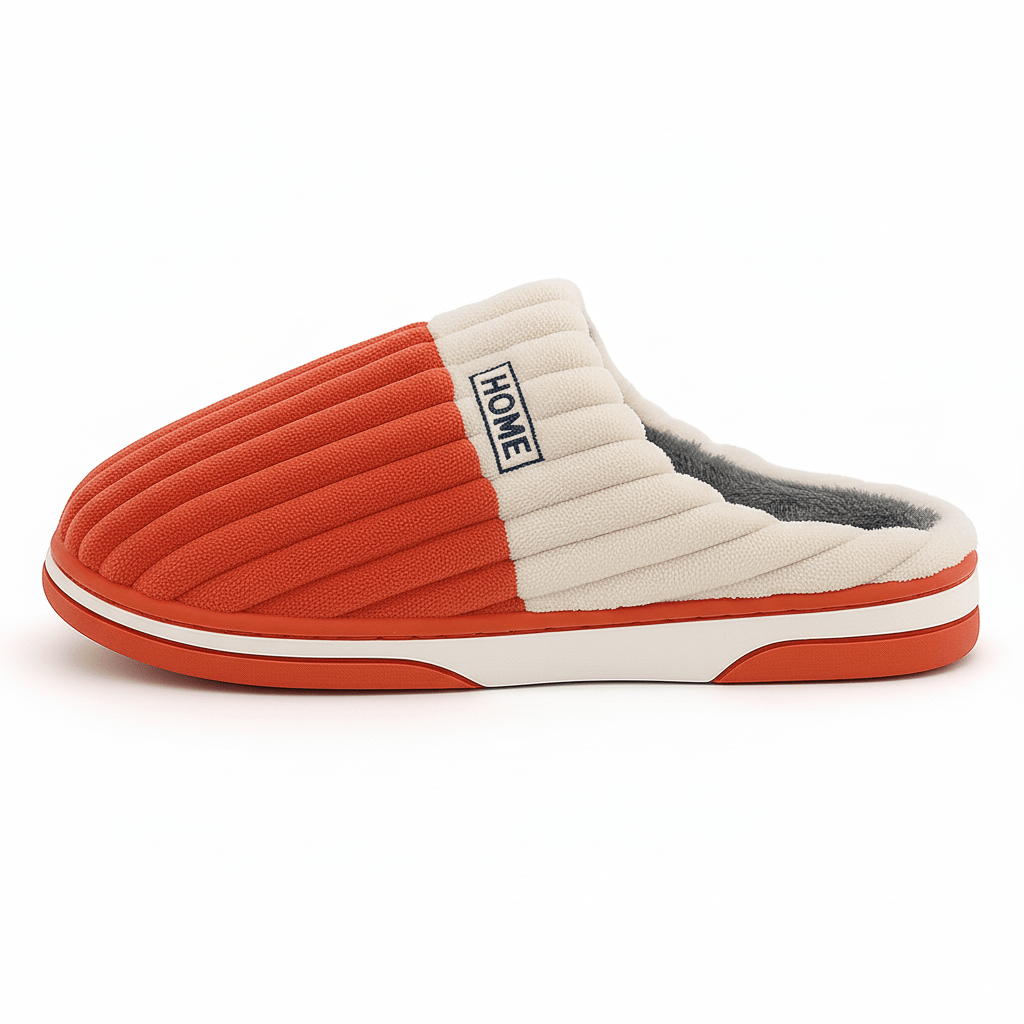 Chaussons d'Intérieur pour Homme Rouge / 38-39
