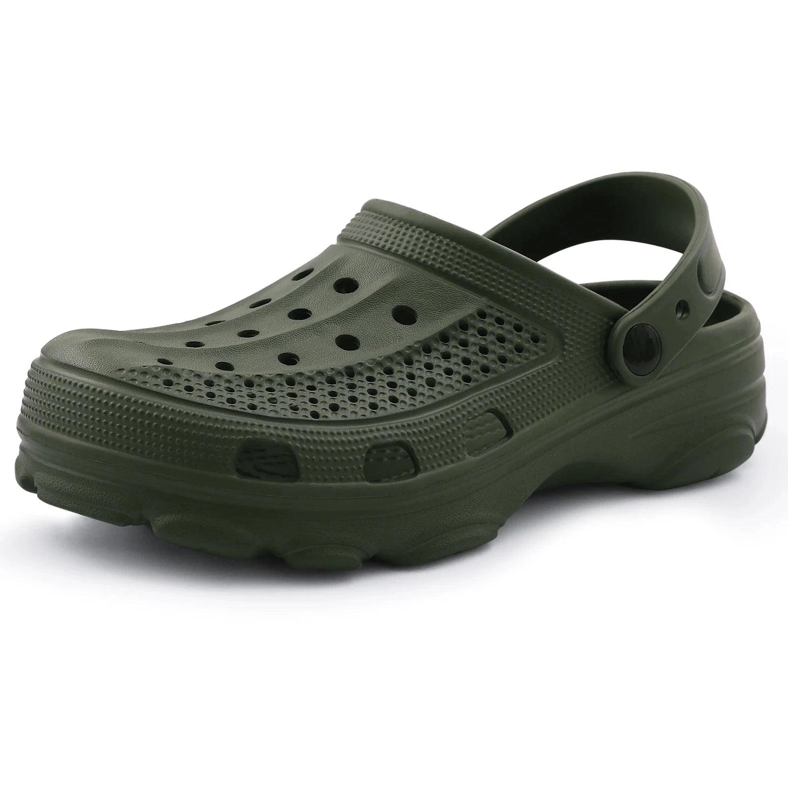 Chaussons de Jardin pour Homme Vert foncé / 39
