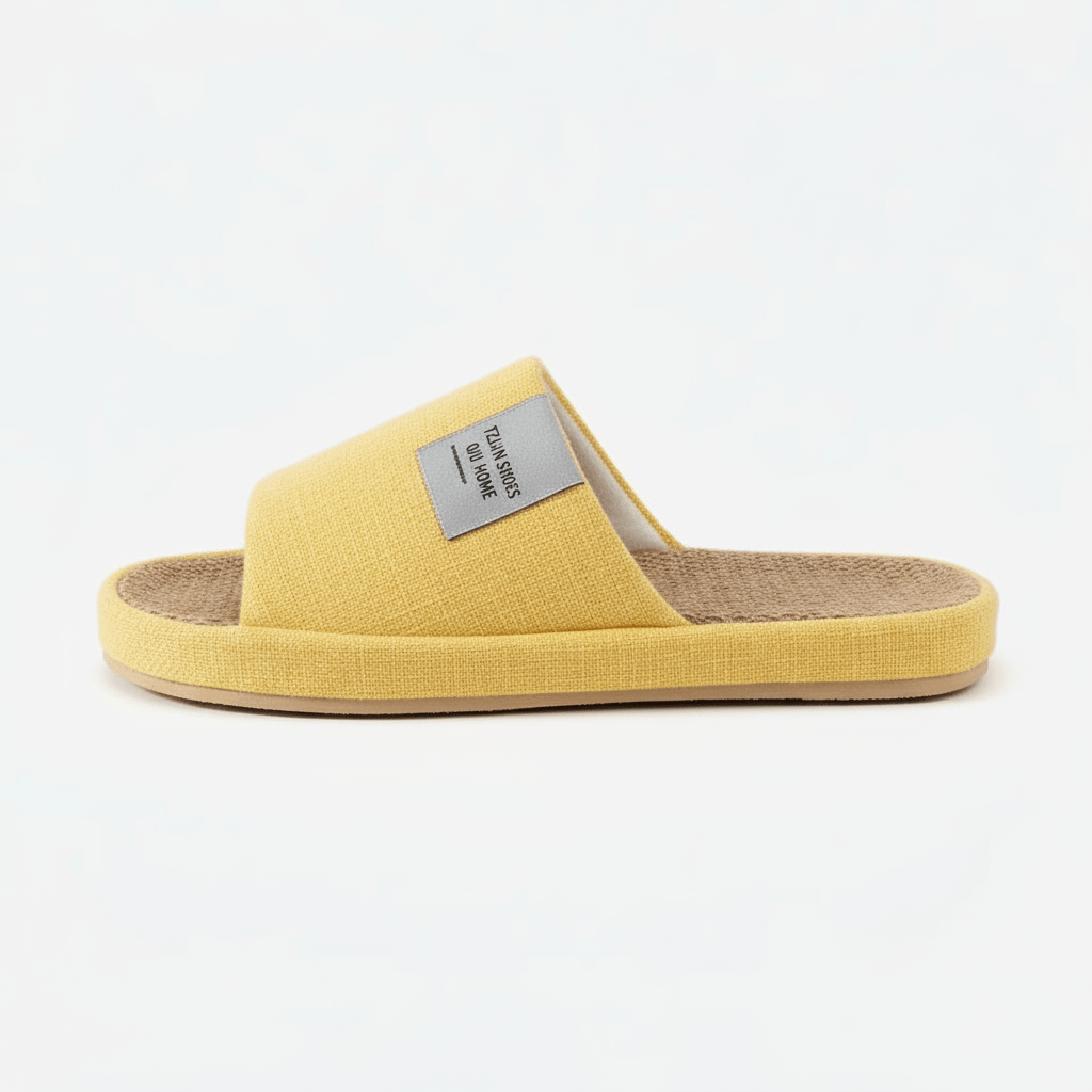 Chaussons de Maison Lin Jaune / 35-36