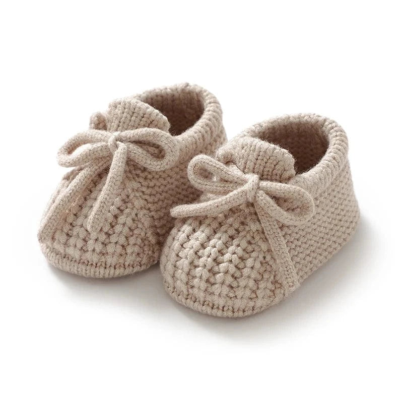 Chaussons de Naissance en Laine pour Bébé