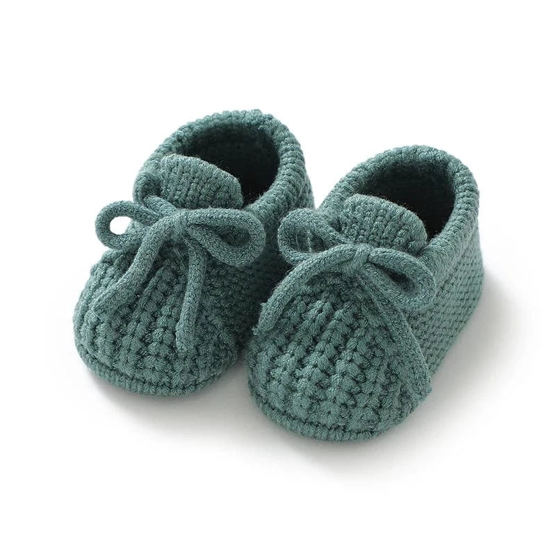 Chaussons de Naissance en Laine pour Bébé