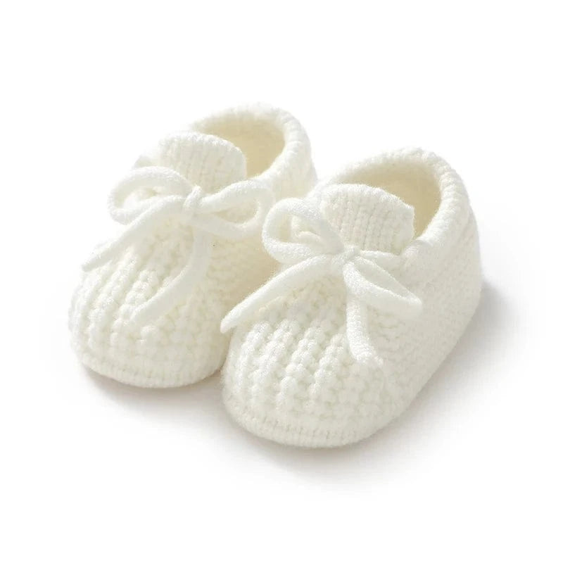 Chaussons de Naissance en Laine pour Bébé