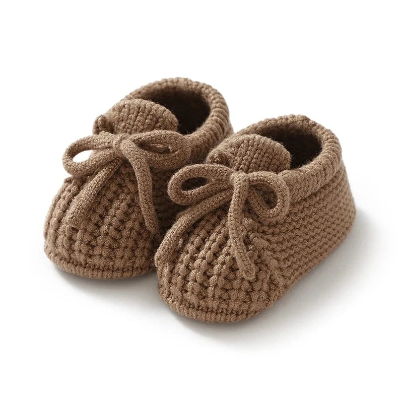 Chaussons de Naissance en Laine pour Bébé
