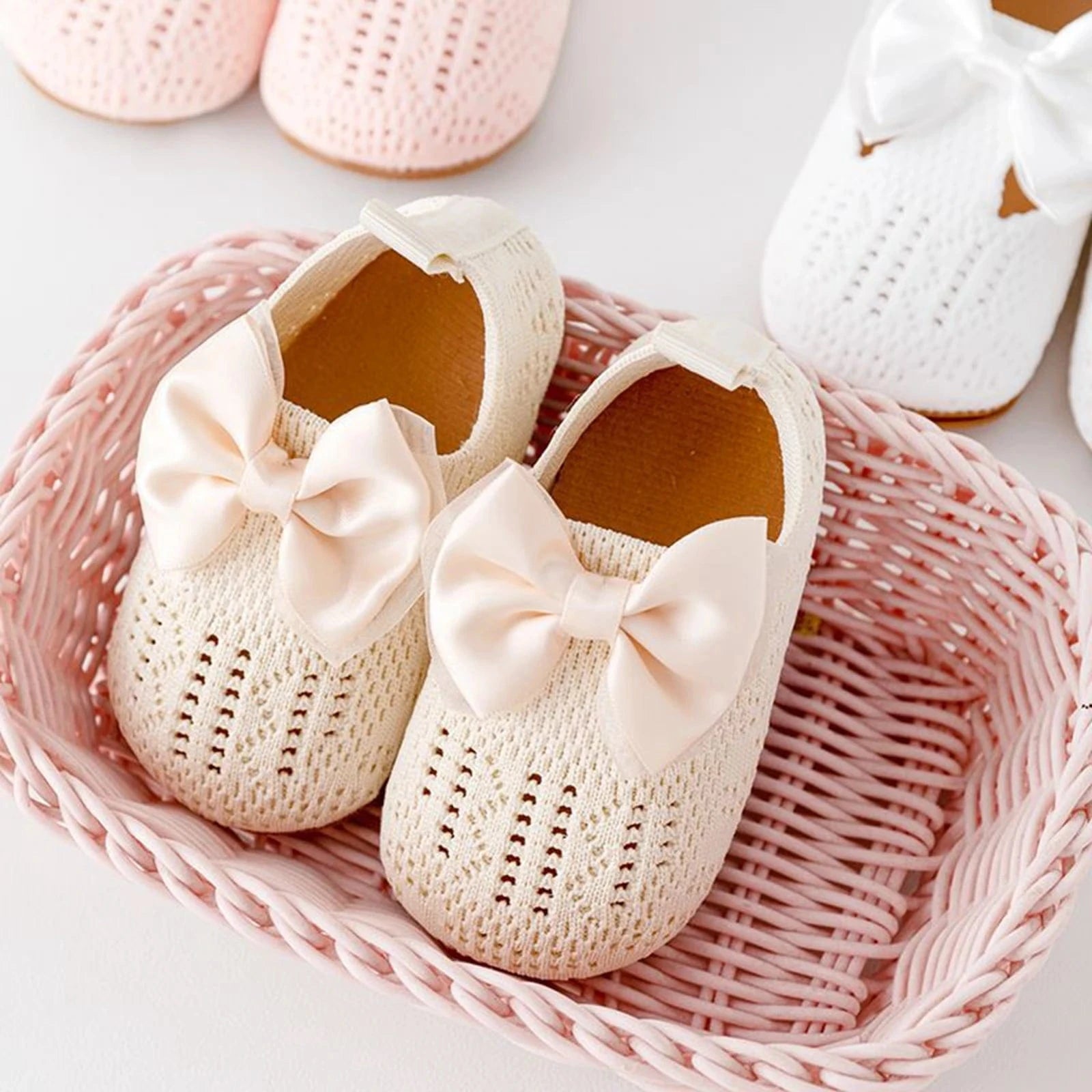 Chaussons de Naissance pour Fille