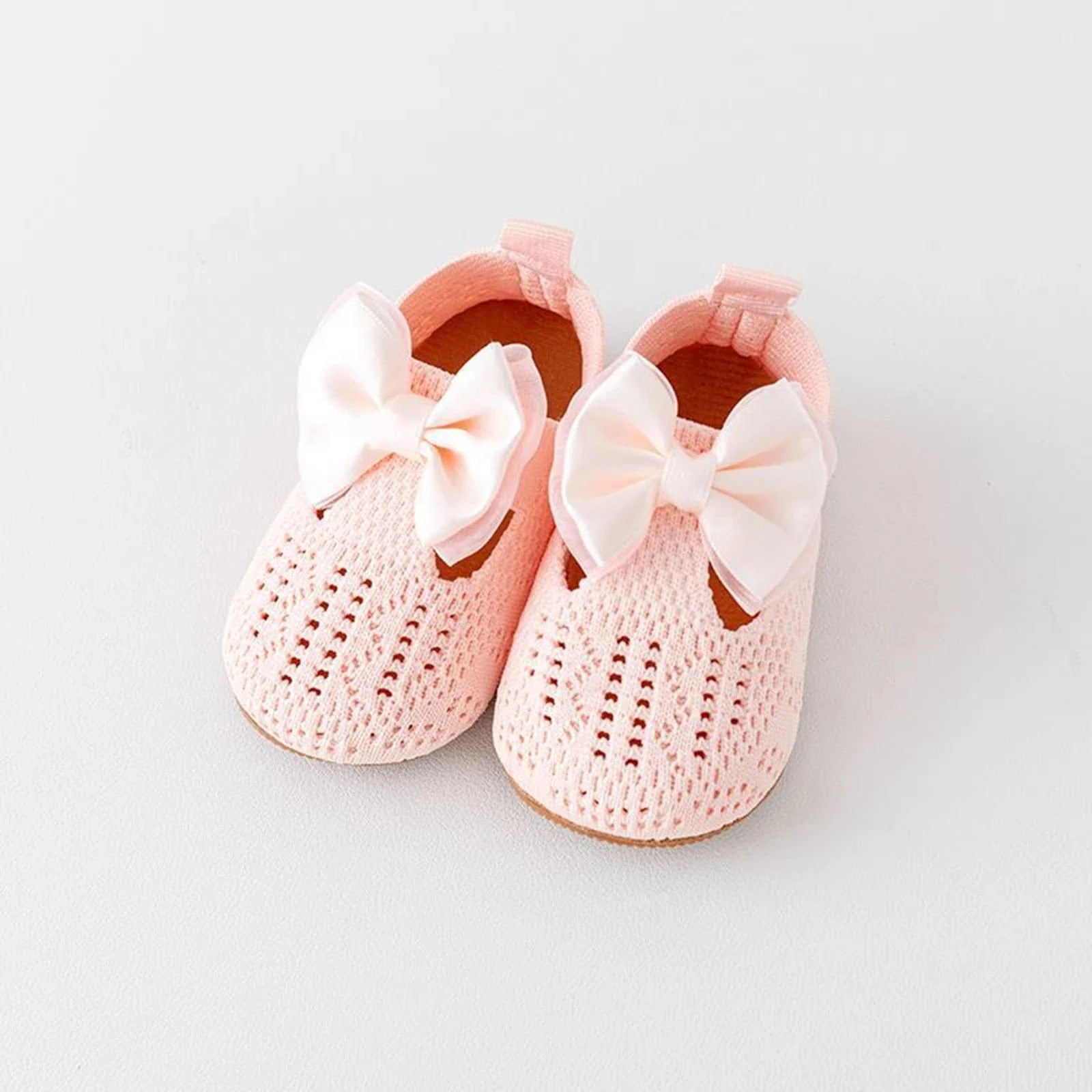 Chaussons de Naissance pour Fille Rose / 0-6 mois