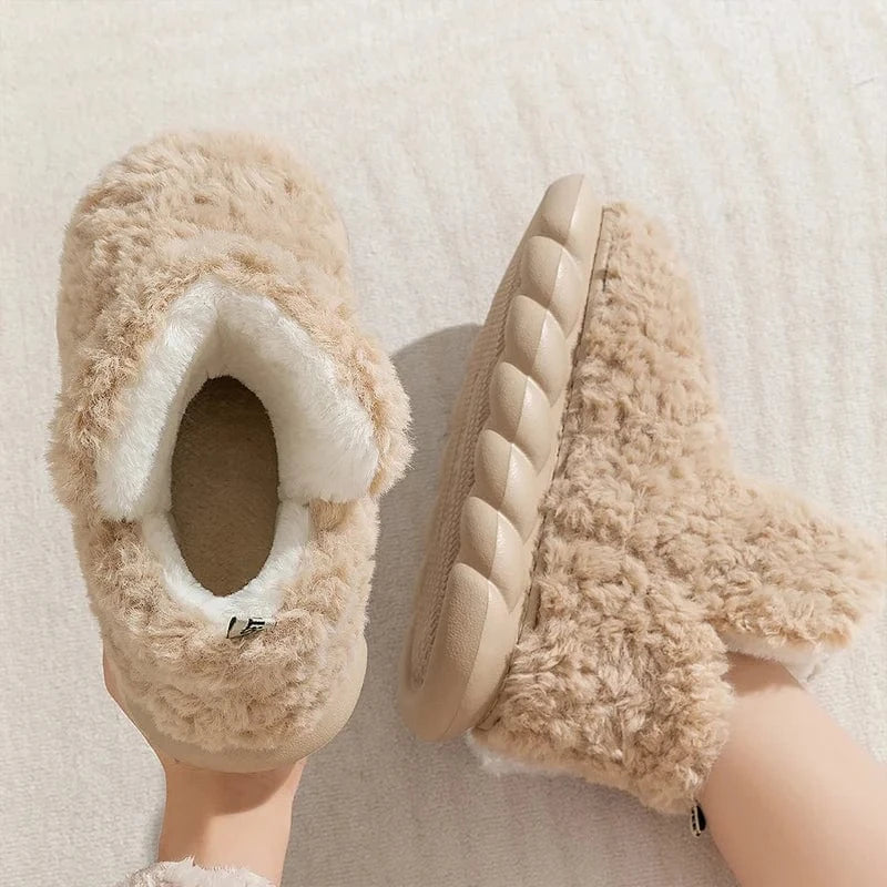 Chaussons d'Hiver Montants pour Femme