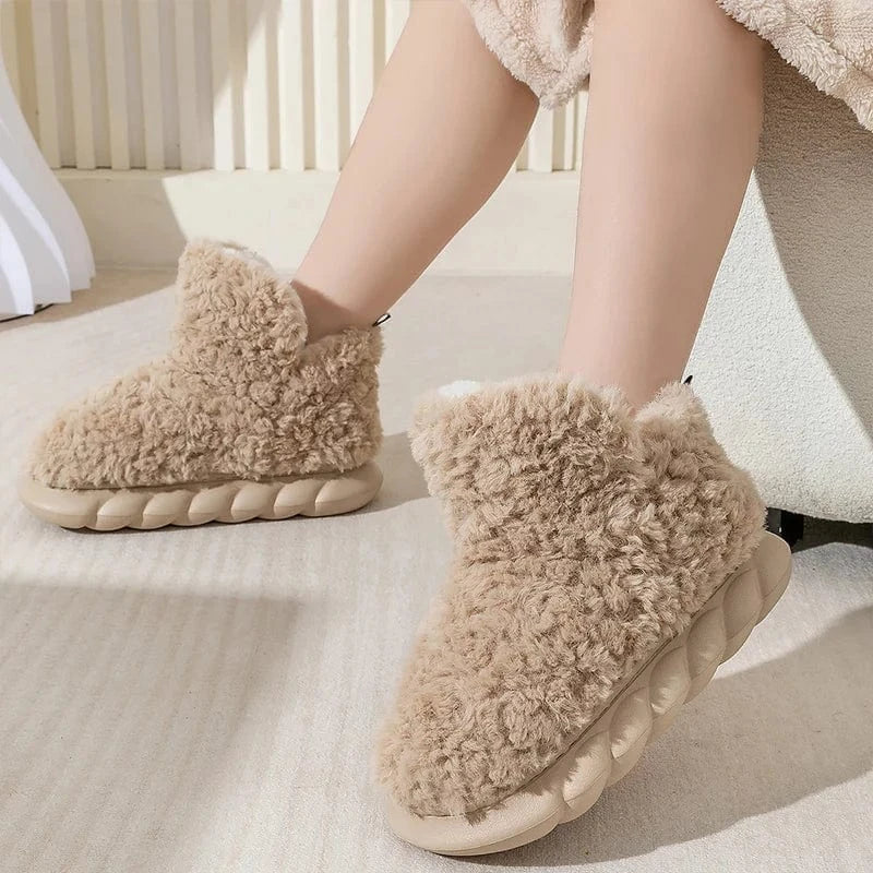 Chaussons d'Hiver Montants pour Femme