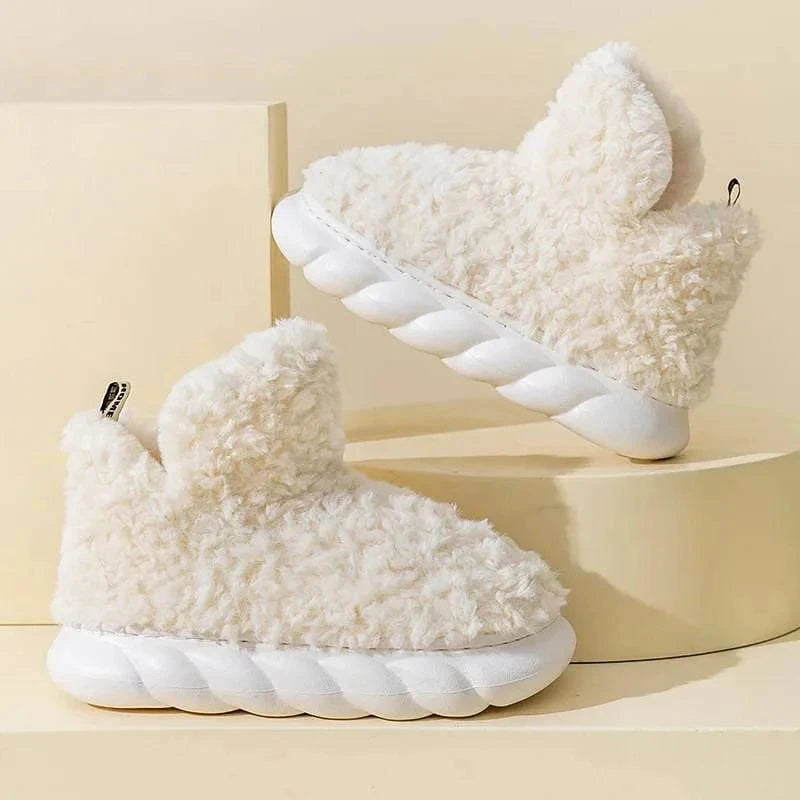 Chaussons d'Hiver Montants pour Femme