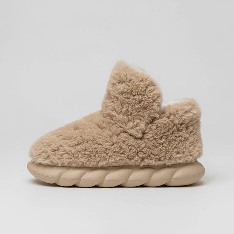 Chaussons d'Hiver Montants pour Femme