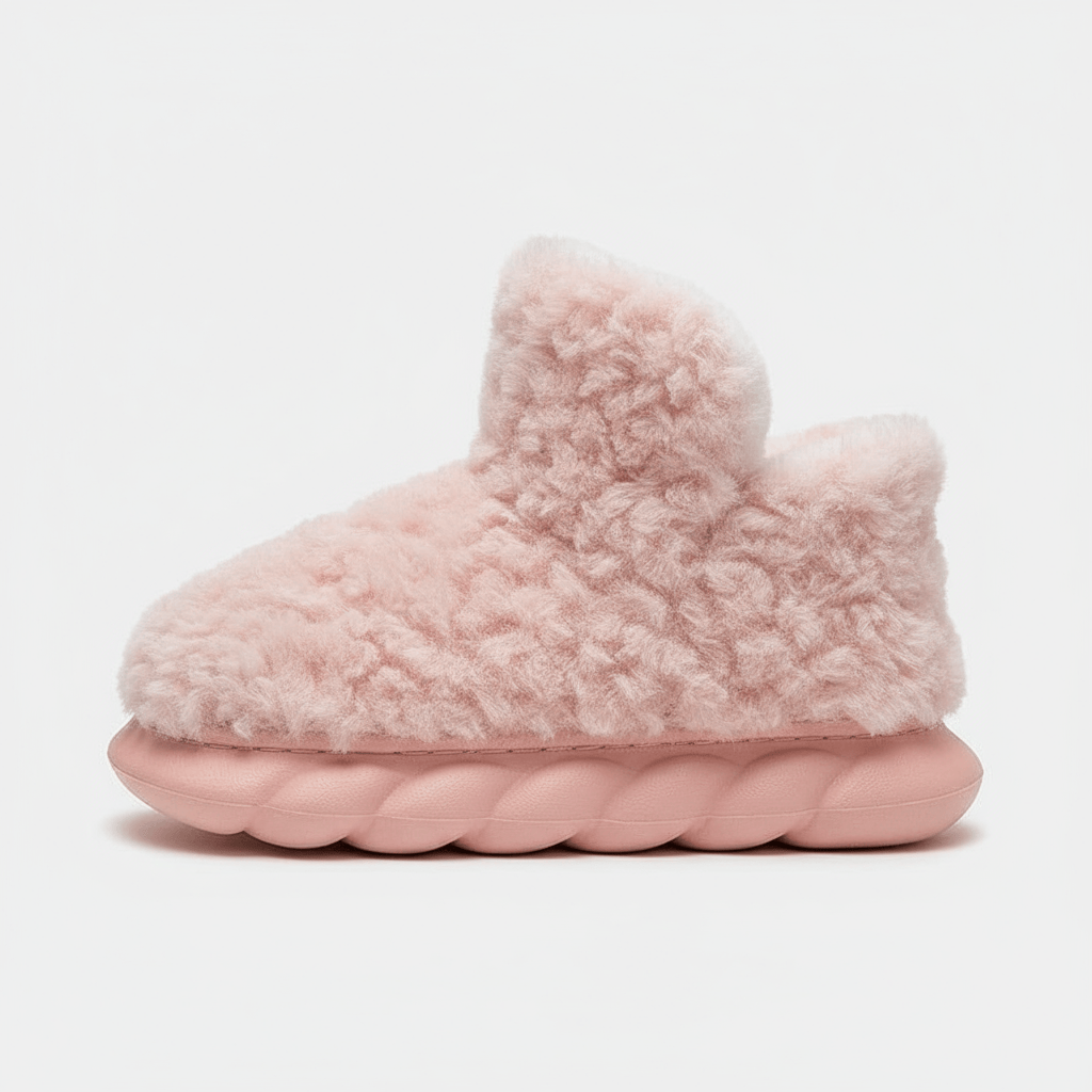 Chaussons d'Hiver Montants pour Femme Rose / 36-37