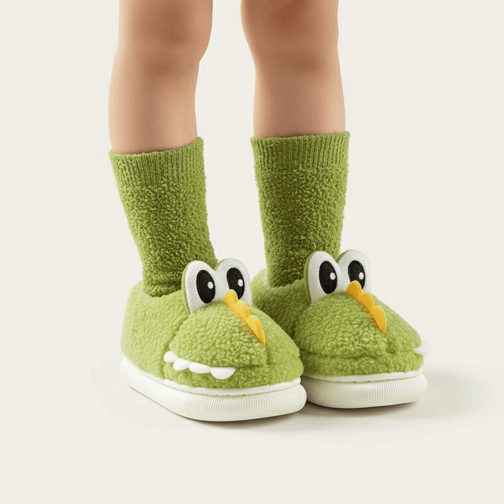 Chaussons Dinosaure pour Enfant