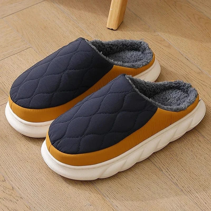 Chaussons Doudoune pour Homme Bleu marine / 38-39