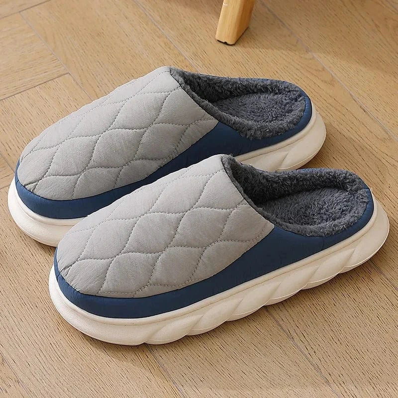 Chaussons Doudoune pour Homme Gris clair / 38-39