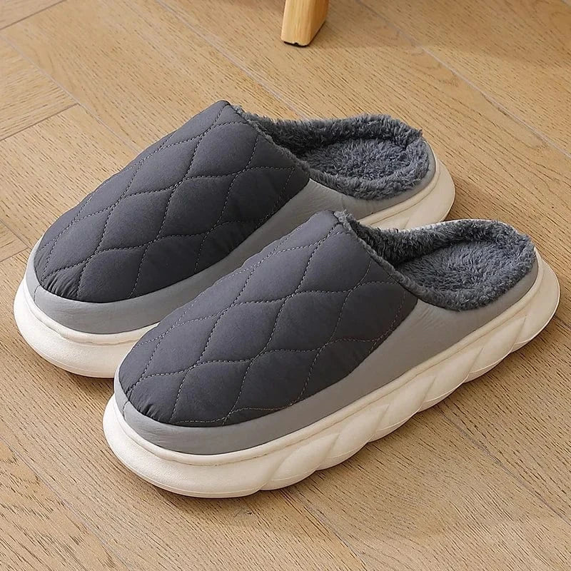 Chaussons Doudoune pour Homme Gris foncé / 38-39