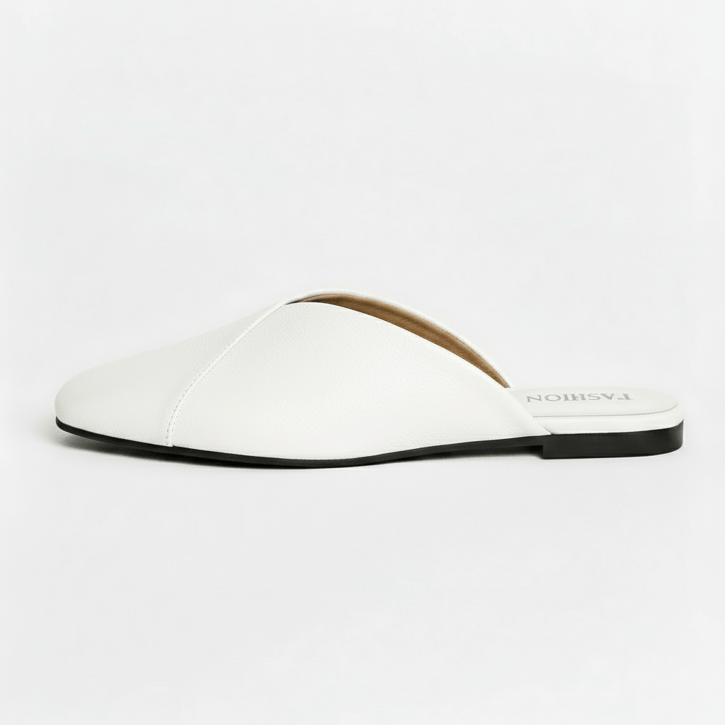 Chaussons Élégants pour Femme Blanc / 35