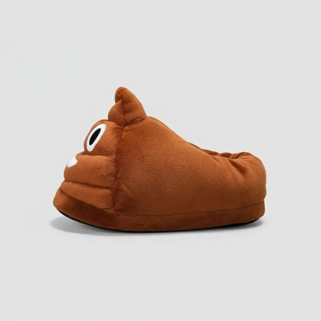 Chaussons Emoji Crotte Marron / 33-35