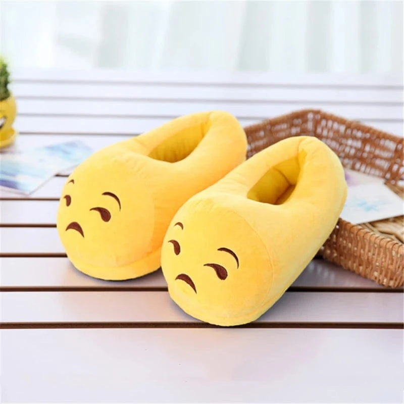 Chaussons Emojis Triste / 35