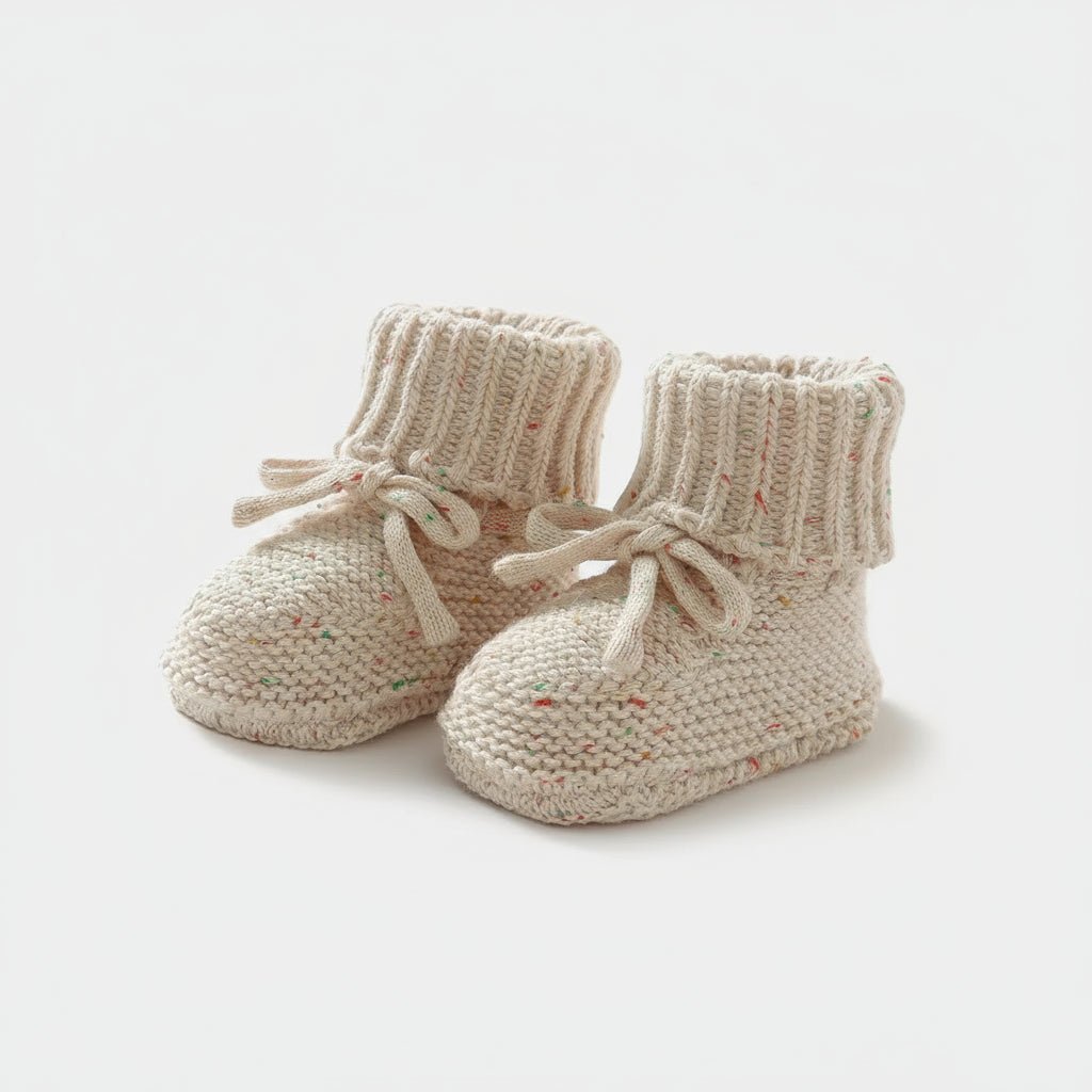 Chaussons en crochet pour bébé