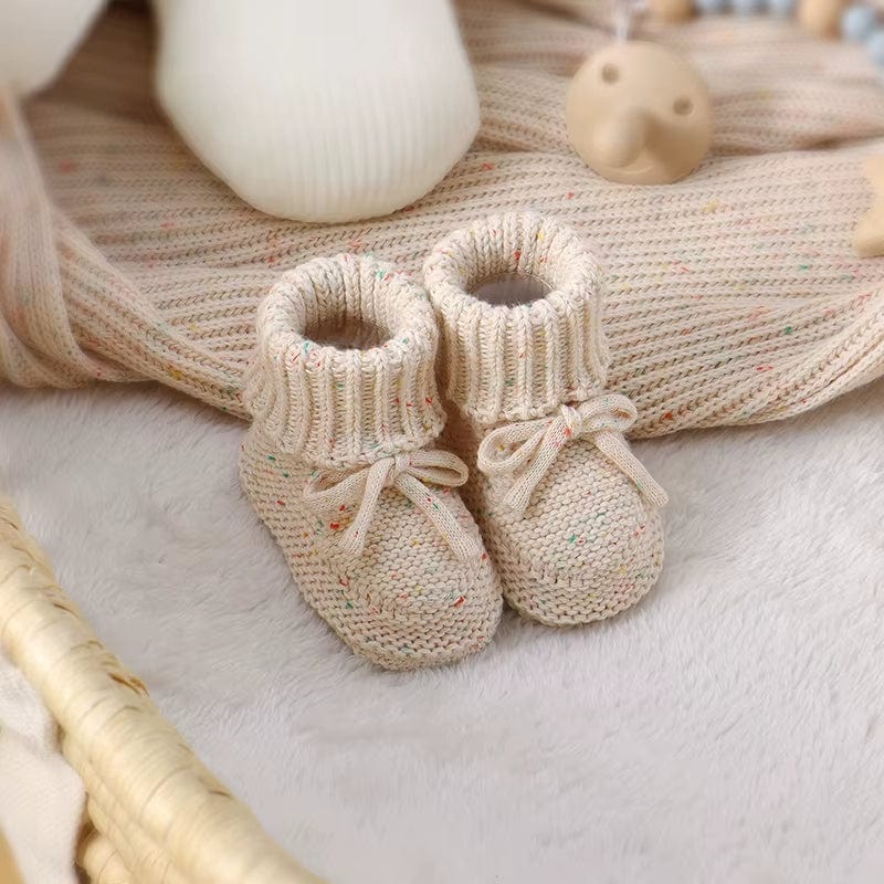 Chaussons en crochet pour bébé