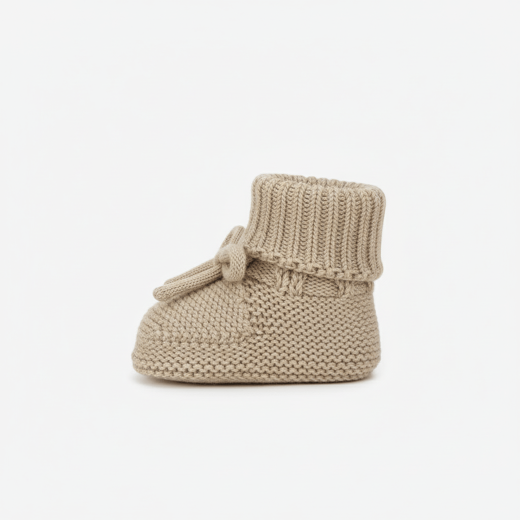 Chaussons en crochet pour bébé