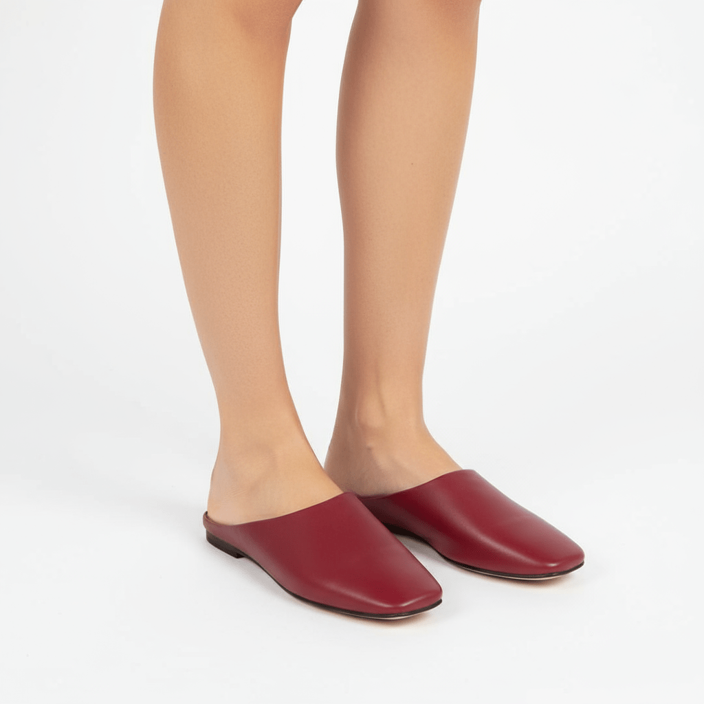 Chaussons en Cuir pour Femme