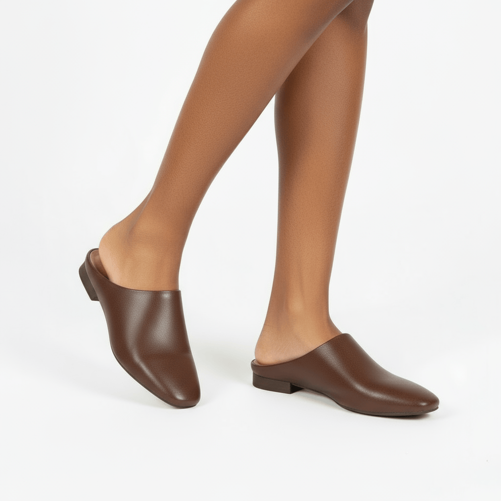 Chaussons en Cuir pour Femme